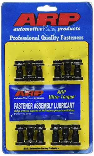 204-3003 Ring Gear Bolt Kit 7 16-20 Alloy Steel Grade 8 Fasteners Black Painted Finish 12 Piece Set