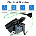 Hoypeyfiy Vehicle Gas Door Assembly Car Fuel Lid Actuator 74700tbaa02 Replacement For Honda Civic 2016-2021
