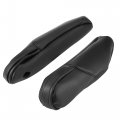 X Autohaux 1 Pair Car Front Seat Armrest Cover Replacement Microfiber Leather Black For Honda Cr-v 2010-2011