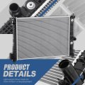 Dpi 13840 Factory Style 1-row Cooling Radiator For Buick Encore Chevy Trax 1 4l 2016-2022 Aluminum Core