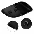 X Autohaux Pair New Exterior Rear View Mirror Housing Door Wing Covering Cap Glossy Black For Volkswagen Golf 6 2009-2012