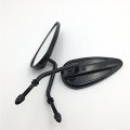 Smt-harley Davidson Engaved- Black Teardrop Mirror No Logo Compatible With Xlx Xr Flh Flhs Tour Touring Electra Glide Ultra