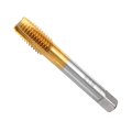 5 8-11 Unc B2 Spiral Point Thread Tap Screw Threading Tapping Tool Titanium Coated 6542 High Speed Steel Machine Taps Bit