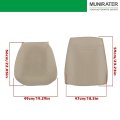 Seat Cover Tan Driver Bottom Top Leather Replacement For F150 Pickup 4-door 2009-2014