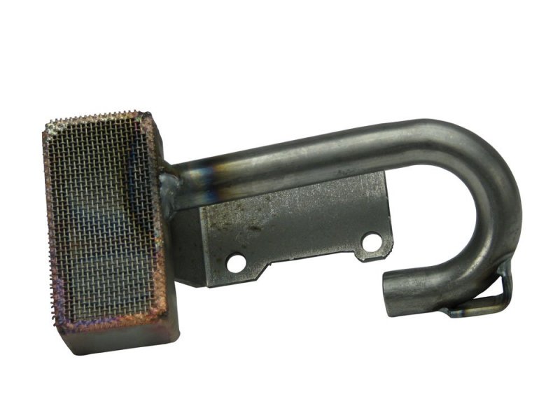 Oil Pump Pickup 24318 For Small Block Chevy Oval Track Press Bolt On 3 4 Inlet Tube 7 1 8 In Deep Pan