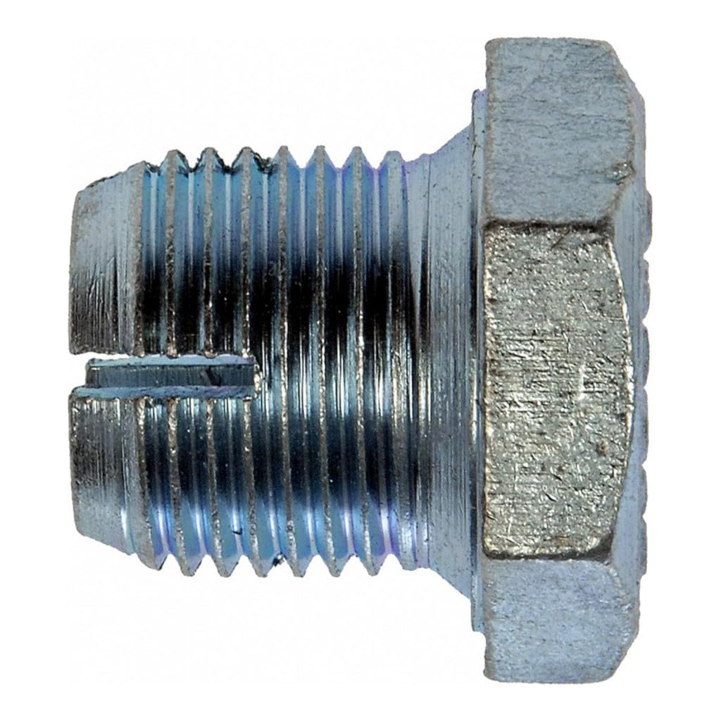 Engine Oil Drain Plug Steel Grade 3 Silver Single Oversize With Gasket 5 8 In Thread Hex Head 7 8 Alx-pau-mm-65210-cl360a50