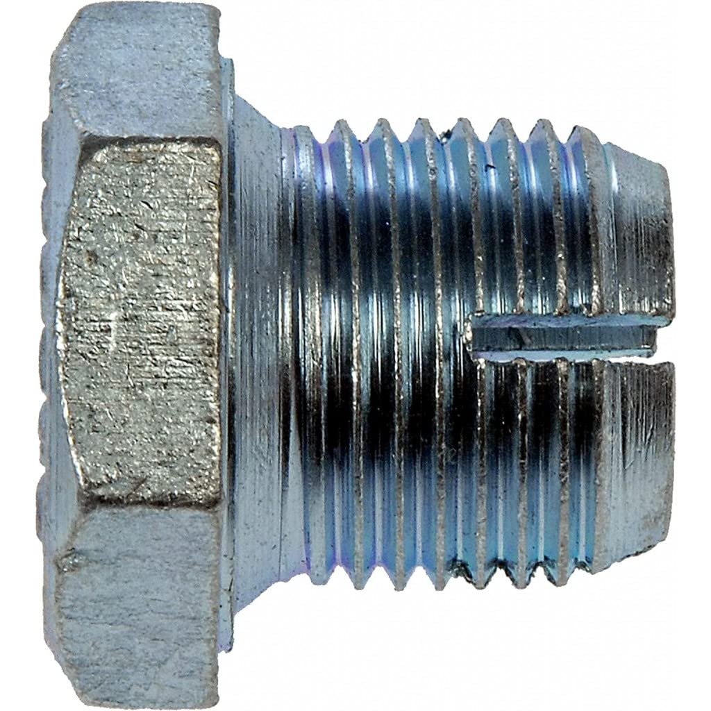 Engine Oil Drain Plug Steel Grade 3 Silver Single Oversize With Gasket 5 8 In Thread Hex Head 7 8 Alx-pau-mm-65210-cl360a50