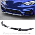 Front Bumper Lip Splitter Body Kit Gloss Black For F80 M3 F82 F83 M4
