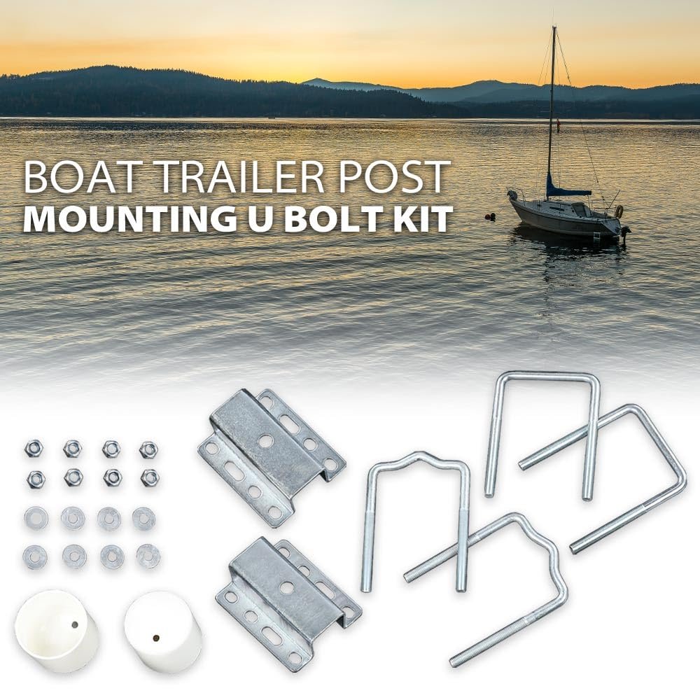 Boat Trailer Galvanized Universal For Kia Optima 2016 2017 2018 2019 2020 Guide Pole And Post Mounting U Bolt Kit