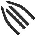 Side Window Deflectors For 2005 2018 Nissan Frontier Crew Cab Rain Guards Outside Mount Polycarbonate Sun Shade 4 Piece Set 