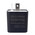 12v 2 Pin Adjustable Electronic Flasher Relay For Honda Grom 125 Kawasaki Zx6r 250r Ninja 300 Z300 Led Turn Signal Light