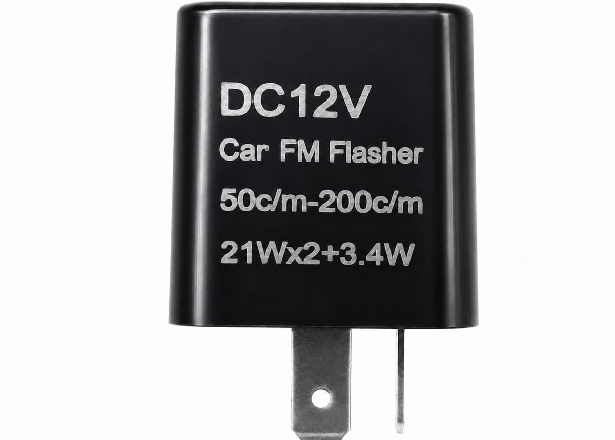 12v 2 Pin Adjustable Electronic Flasher Relay For Honda Grom 125 Kawasaki Zx6r 250r Ninja 300 Z300 Led Turn Signal Light
