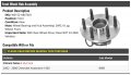 Front Wheel Hub And Bearing Assembly 6 Lug Compatible With 2002-2006 Chevy Avalanche 1500 Rwd