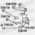 Arm Bushing Rear Assembly Febest Tab-168z 42304-30040