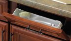 Plastic Sink Tip-out Trays 8-5 8 L X 2 D 3 H No Tab Stops White