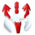 Podoy Crf50 Plastic Kit Red White X Fender For Honda Xr Crf 50 Sdg Ssr 107 110 125 Pit Dirt Bike M Ps03