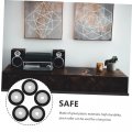 Uonlytech 25 Pcs Bearing Wheel Window Screen Repair Kit Guide Pulley Pinch Roller Recorder Fored In Porch Screen Spline Plastic