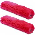 Andalus Australian Sheepskin Seat Belt Covers Pack Of 2 Hypoallergenic Ultra Soft Shoulder Seatbelt For All Ages Vehicle Types 