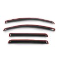 In-channel Window Rain Guards For Chevy Colorado Crew Cab 2023 2024 2025 Fit Gmc Canyon Not Ext Double Deflectors Vent Visors 
