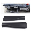 2pcs Step Side Tailgate Molding Cap For Ford F250 F350 2008 2016 Super Duty Black Flexible Trim End Replaces 8c3z9941019aa 