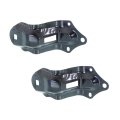 Front Bumper Bracket Pair For Toyota Sequoia 2008 2009 2010 2011 2012 2013 2014 Driver And Passenger Side Steel To1065103 