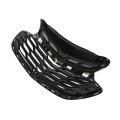 Black Chrome Front Bumper Upper Grille Grill Trim Replacement For 2019 2020 Cruze 42679306
