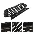 Black Chrome Front Bumper Upper Grille Grill Trim Replacement For 2019 2020 Cruze 42679306