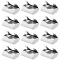 50pcs T-slot Nut With Spring Sheet For European Standard 45 Series Aluminum Profiles M8 Internal Thread 10mm Groove Depth 