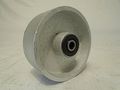 5 X 2 Heavy Duty Semi-steel Iron Wheel With Roller Bearing 1000 Lbs Free Bushing 