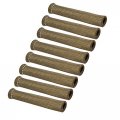 Waltyotur 8pcs Titanium 1800a Spark Plug Wire Boots Heat Shield Protector Sleeve Replacement For Bbc Sbc 350