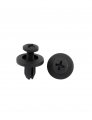 Uxcell 40 Pcs 6mm Hole Plastic Rivets Fastener Push Clips For Truck Splash Guard