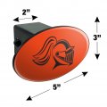 Wartburg College Primary Logo Oval Tow Hitch Cover Trailer Plug Insert 2