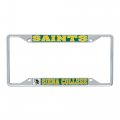 Desert Cactus Siena College Saints Metal License Plate Frame For Front Or Back Of Car Officially Licensed Mascot 