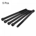 Uxcell 5 16-18x4-1 2 Hex Socket Head Cap Screw Bolts 12 9 Grade Alloy Steel 5pcs