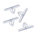 Multi Purpose Retainers For Ram 1500 2019 To 2024 White Plastic W Type 0 08 In Center Groove Diameter Replacement 68395634aa 