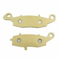 Front Disc Brake Pad Set For Kawasaki Ex 650 Ninja R A8f Kle Versys And Vn 800 Drifter Brass Alloy Ceramic Gold Pads