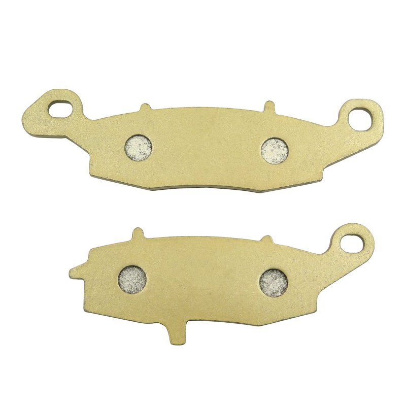 Front Disc Brake Pad Set For Kawasaki Ex 650 Ninja R A8f Kle Versys And Vn 800 Drifter Brass Alloy Ceramic Gold Pads