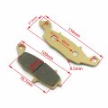 Front Disc Brake Pad Set For Kawasaki Ex 650 Ninja R A8f Kle Versys And Vn 800 Drifter Brass Alloy Ceramic Gold Pads