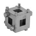 3 8 In Disc Brake Piston Spreader And Remover Tool Universal Rear Drive For 4 Wheel Brakes Carbon Steel Cube Adapter