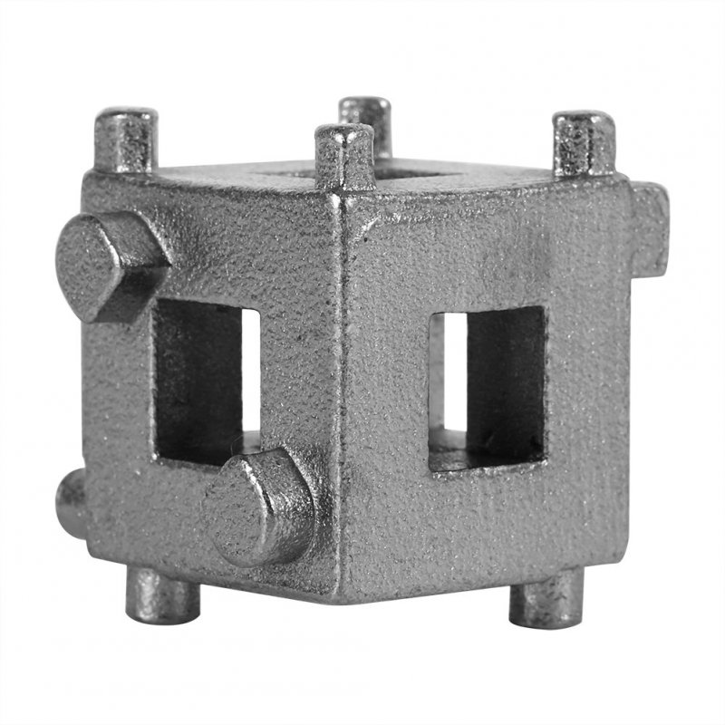 3 8 In Disc Brake Piston Spreader And Remover Tool Universal Rear Drive For 4 Wheel Brakes Carbon Steel Cube Adapter
