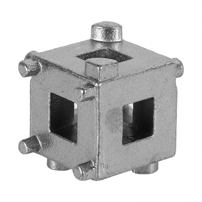 3 8 In Disc Brake Piston Spreader And Remover Tool Universal Rear Drive For 4 Wheel Brakes Carbon Steel Cube Adapter