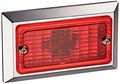 Red Led Clearance Light V126r Waterproof Rear Signalling For Cars Polycarbonate Lens 12v 5w