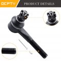 Ocpty New 2-piece Fit For 2002-2003 Dodge Ram 1500 2500 3500 Van-2 Front Outer Tie Rod Ends
