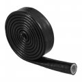 X Autohaux 5 8 Id 5ft Heat Shielded Fire Sleeve Silicone Coated Fiberglass Tape For Automotive Hose Lines Wires Electrical