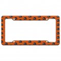 A Clockwork Orange Hat And Logo License Plate Tag Frame 