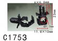 Autobahn88 Engine Bay Rod Wire Cable Loom Routing Clip Compatible With Ford Universal Use Pack Of 20