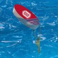 Graphics More Bradley University Primary Logo Floating Keychain Oval Foam Fishing Boat Buoy Key Float