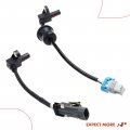 A-premium Abs Wheel Speed Sensor Compatible With Chevy Saturn Pontiac Models Equinox 2005-2006 Torrent 2006 Vue 2002-2007 Front