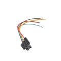 Headlight Dimmer Switch Connector For 1995 Gmc Jimmy Plastic With Metal Contact Terminal And Blade Push On Attachment 