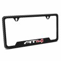 Ipick Image For Gmc At4 Black Carbon Fiber Texture Abs Plastic 50 States License Plate Frame Is Official Licensed